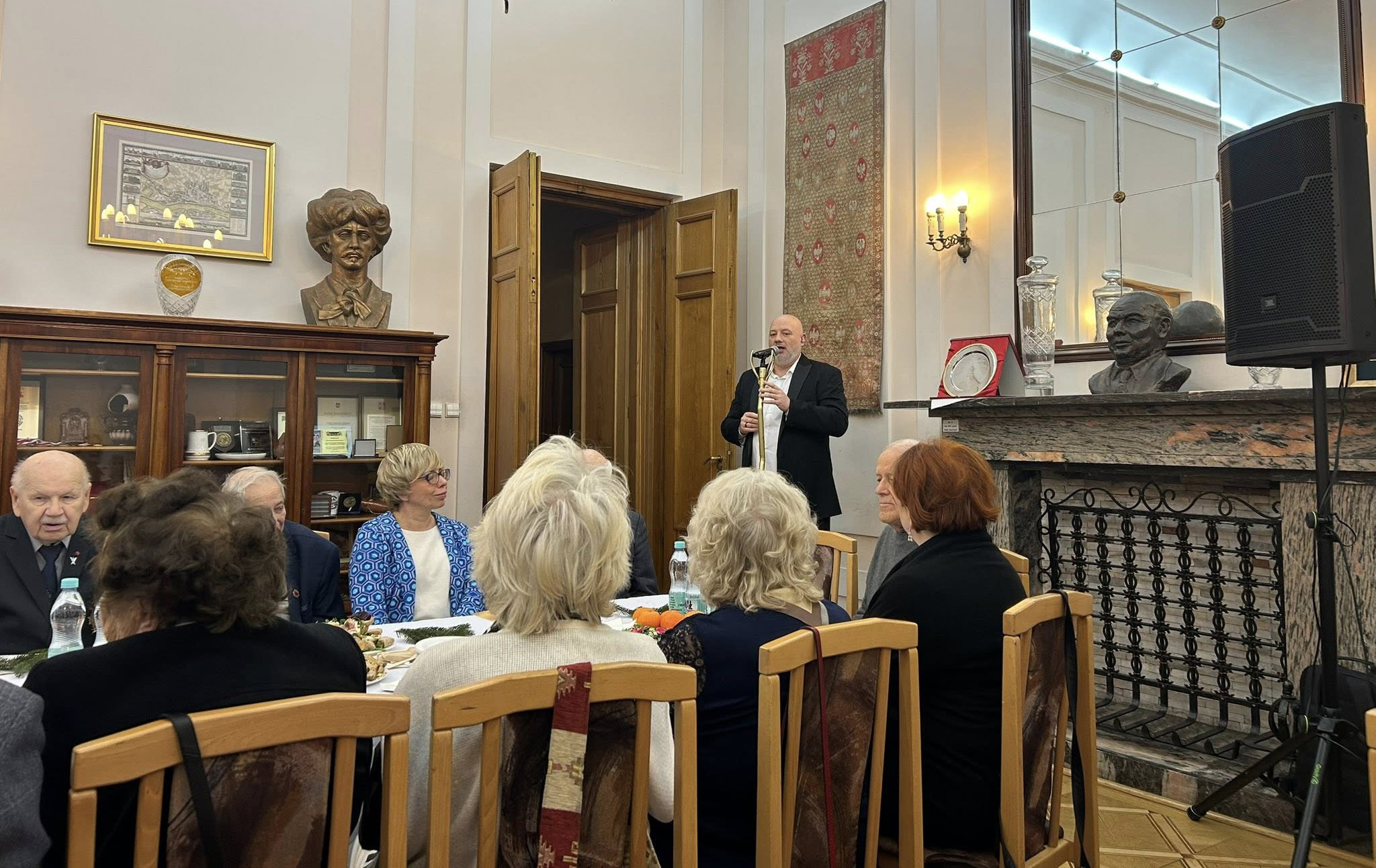 Spotkanie opłatkowe w Towarzystwie Miłośników Lwowa w Warszawie
