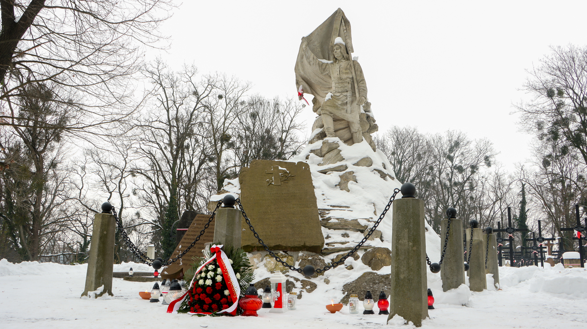 Na Cmentarzu Łyczakowskim uczczono pamięć uczestników Powstania Styczniowego