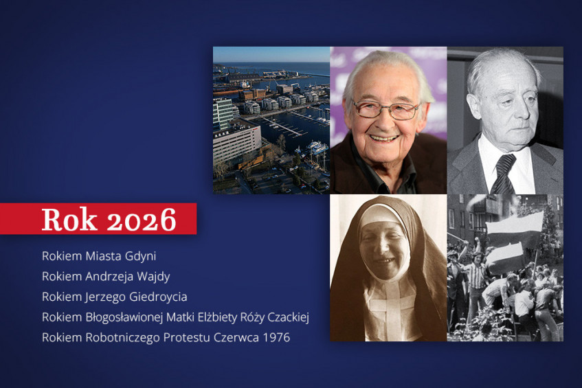 Senat RP ogłosił patronów roku 2026
