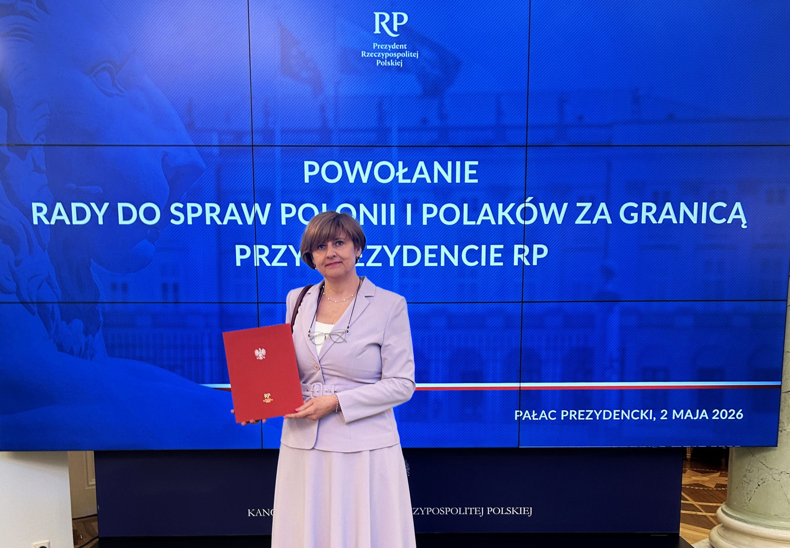 Profesor Helena Krasowska w Radzie do Spraw Polonii i Polaków za Granicą przy Prezydencie Rzeczypospolitej Polskiej