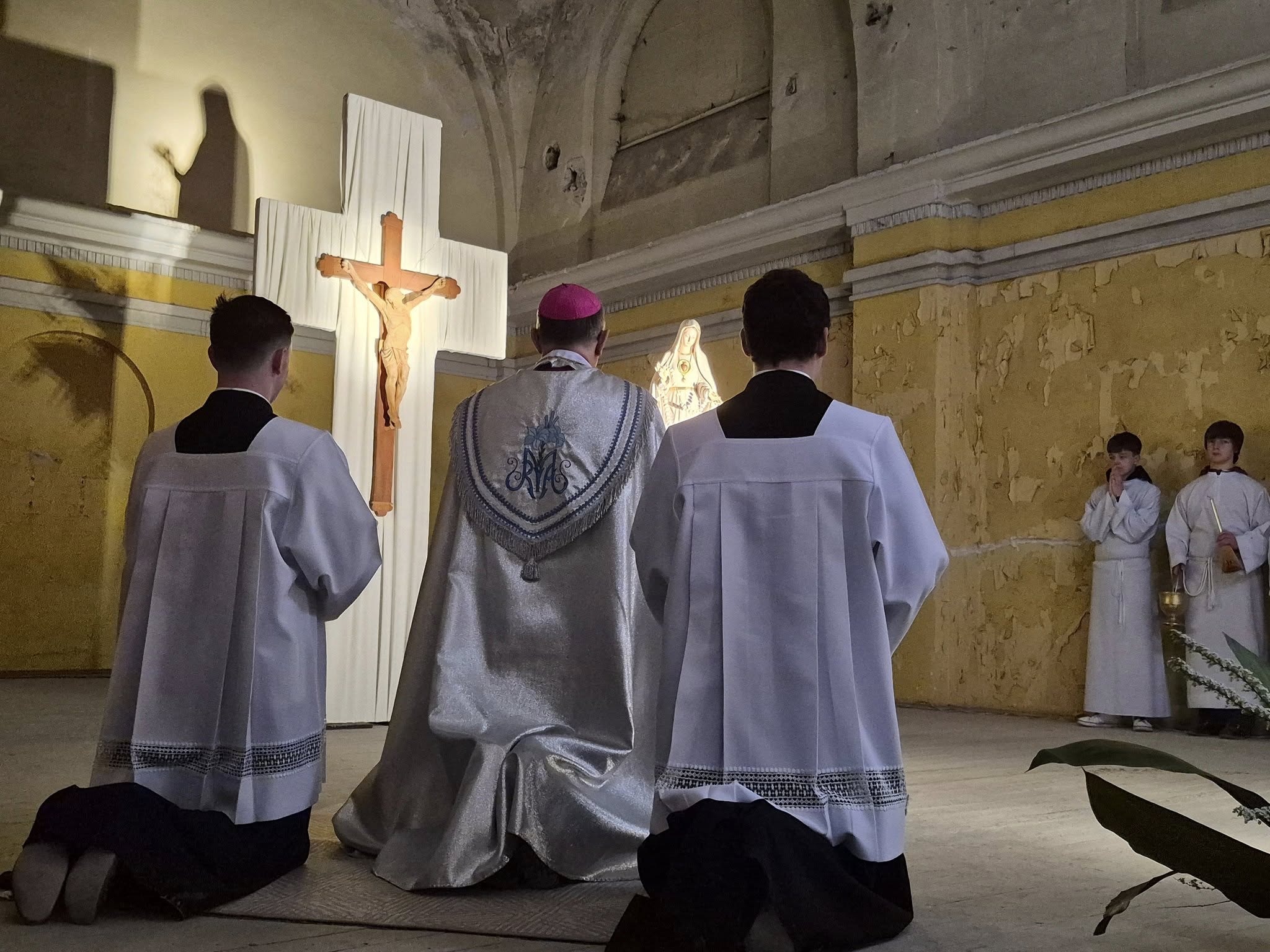Po 80 latach modlitwa wróciła do zrujnowanej świątyni we Lwowie