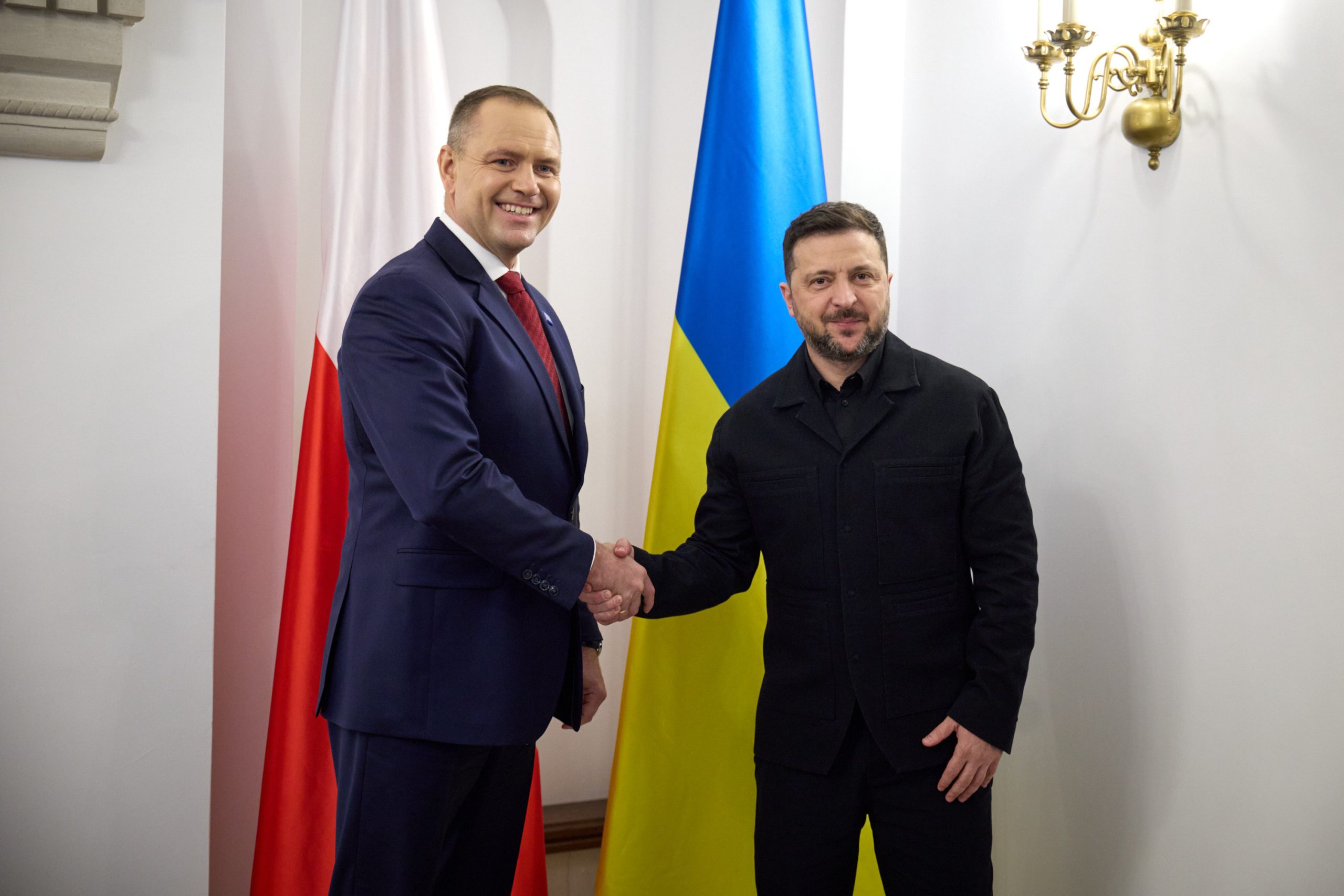 Spotkanie prezydentów Polski i Ukrainy podczas szczytu B9 w Bukareszcie