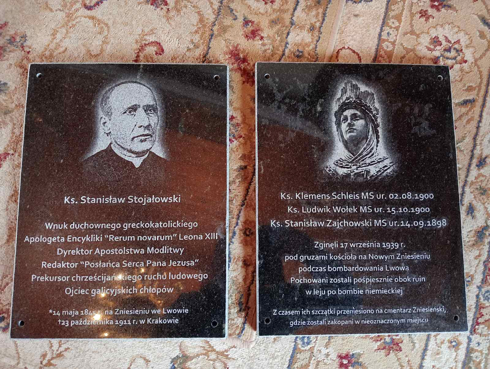 Upamiętnienie księży saletynów na Zniesieniu we Lwowie