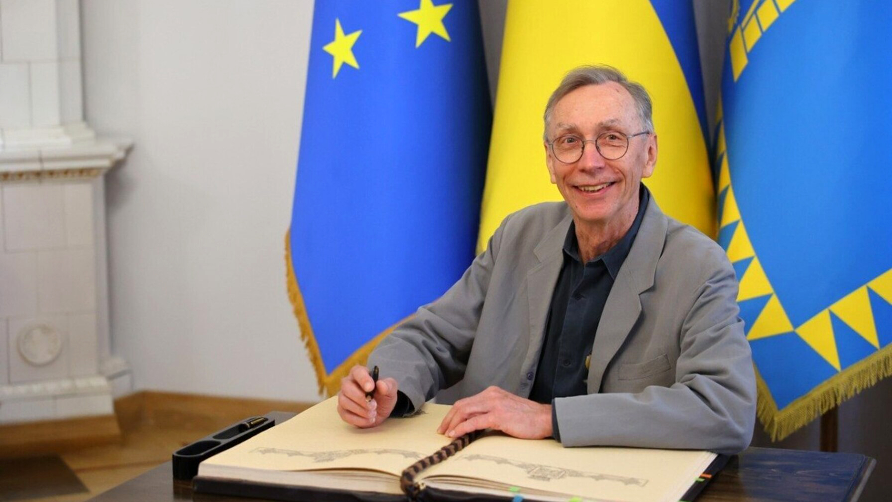 Lwów odwiedził laureat Nagrody Nobla w dziedzinie fizjologii lub medycyny prof. Svante Pääbo