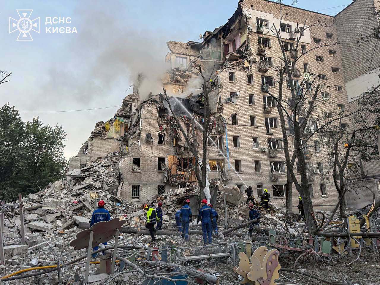 Masowy rosyjski atak na Ukrainę. Najwięcej zniszczeń w Kijowie, są ofiary śmiertelne