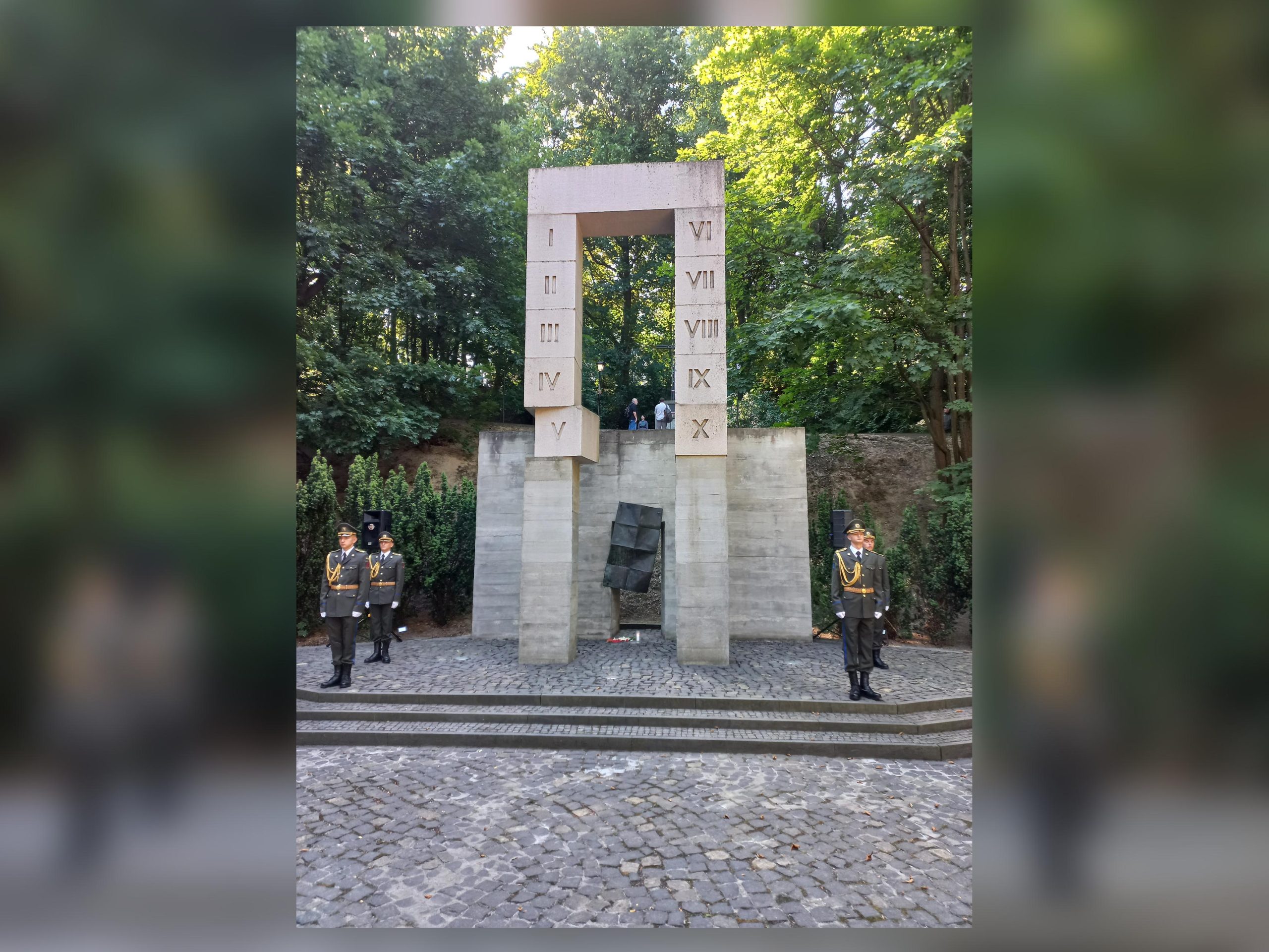 Upamiętnienie profesorów lwowskich uczelni na Wzgórzach Wuleckich